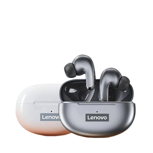 Lenovo-Auscultadores Bluetooth Sem Fio Originais, Auscultadores
